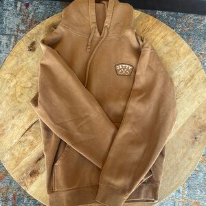 Brown Men's Hoodie Sweater